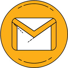 Gmail Logo Orange Icon - Gmail Logo Orange Png