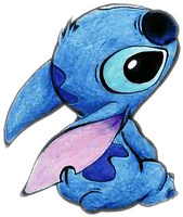 Blue Stitch Lilo Cobalt Pelekai Disney Electric - Free PNG