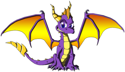 Moheart7 - Spyro Clipart Png