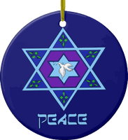 Hanukkah Cobalt Blue Ornament Electric For Happy Day - Free PNG