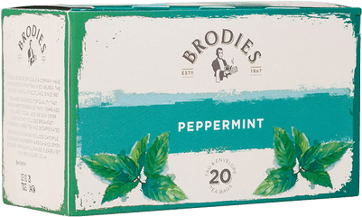 Peppermint - Brodies Peppermint Tea Png