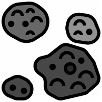 Broken Asteroid Free Download PNG HQ