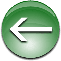 Download Back Button Green Png - Jpeg Full Sign