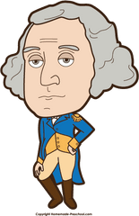 Died December 14 - Clipart George Washington Cartoon Png