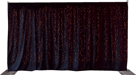 Fairy Light Backdrop - Window Valance Png