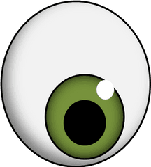 Free Green Eyes Cliparts Download Clip Art - Monster Eyeball Clipart Png