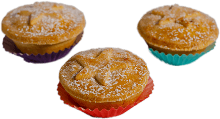 Christmas Mince Pies 3 - Muffin Png