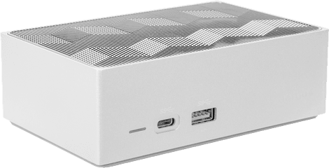 Thunderbolt 3 Dv4k Docking Station With Power - Dock220usz Thunderbolt 3 Dock 85w Png