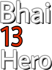 Movie Poster Text Png Clipart - Bhai 13 Hero Png Text