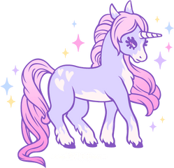 Cute Unicorn Transparent Background Png - Unicorn Transparent