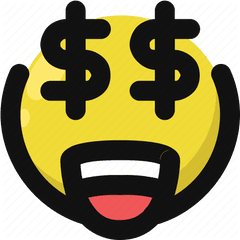 Emoji Emoticon Feelings Happy Money - Happy Png