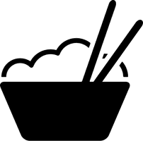 Pic Silhouette Chopsticks PNG Download Free