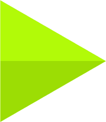 Left Arrow Music Player Multimedia - Green Triangle Png Transparent