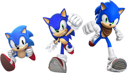 Download Connected Sonic Universes - Sonic Generations Ps3 Sonic Classic Modern Boom Png