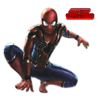 Spiderman Iron Marvel Free Clipart HD - Free PNG