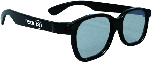 3d Glasses - Real D 3d Glasses Png