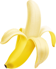 Transparent Background Peeled Banana Png Peel