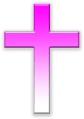 Hd Transparent Pink Cross - Jesus Cross Images Hd Png