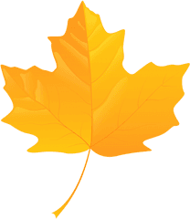 Yellow Leaf Png Clip Art - Fall Clipart Leaf Png