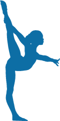 Gymnastics Transparent Png - Gymnast Silhouette