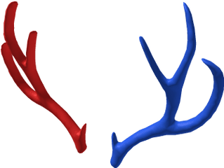 3d Antlers - Roblox 3d Antlers Roblox Png