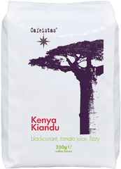 Kiandu - Kenya 250g Coffee Beans Ground Adansonia Png