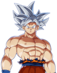 Goku - Ultra Instinct Goku Fighterz Png