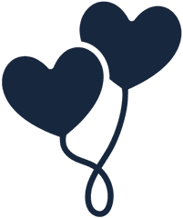 Heart Balloons Blue Icon - Transparent Png U0026 Svg Vector File BalÃ£o De CoraÃ§Ã£o Azul Png