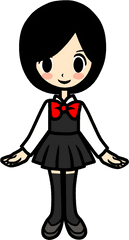 Chibi Senpai - Rhythm Heaven Boyu0027s Crush Full Size Png Rhythm Heaven Fever Chibi