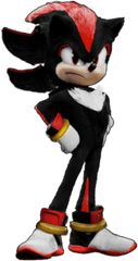 Sonic Sticker By Robertkharlamov - Sonic Forces Shadow Render Png