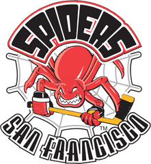 San Francisco Spiders - San Francisco Hockey Team Png