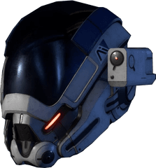 Mass Effect Helmets - Mass Effect Andromeda Initiative Recon Helmet Png