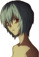 Rei Ayanami - Cartoon Png