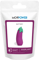 Mojipower Emoji Powerbanks Eggplant - Plastic Png