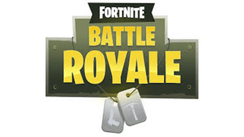 Text Yellow Royale Game Fortnite Battle - Free PNG