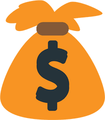 Money Bag Emoji Clipart - Clip Art Png