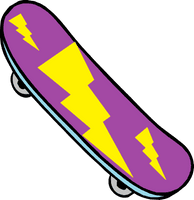 Skateboard Clipart - Free PNG