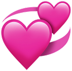 Emotions Emotion Emoji Heart Pink - Iphone Heart Emoji Png