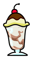 Ice Cream Sundae HD PNG Image High Quality