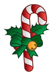 One More Quick Post To Wish Everyone A Merry Christmas - Cartoon Christmas Candy Cane Clipart Png