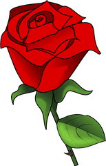 Library Of Svg Stock Red Rose Png Files - Rose Clipart