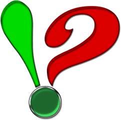 Exclamation Question Sign Png Image - Question Mark