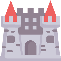 Castle Free Icon Of Halloween - Castle Icon Png