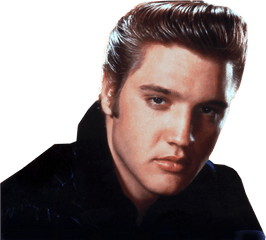 Elvis Presley Hairstyle Pompadour 1950s - Elvis Presley Png