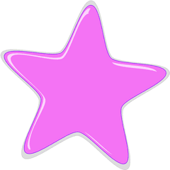 Purple Star Clipart - Purple Star Clipart Png