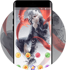 Anime Boy Free Android Theme - Tokyo Ghoul Png