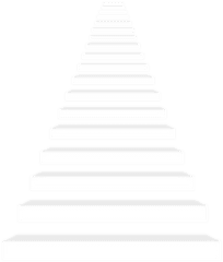 White Stairs Transparent Png Clipart - Stairs