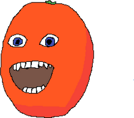 Download Annoying Orange Png Image With - Happy