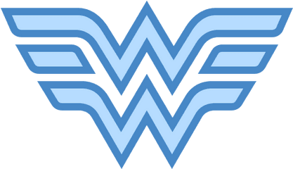 Wonder Woman Icon - Free Download Png And Vector Wonder Woman W Logo