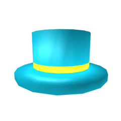 Blue Top Hat - Blue Top Hat Roblox Png